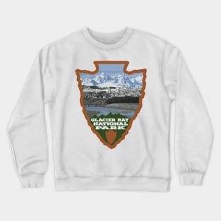 Glacier Bay National Park & National Preserve arrowhead Crewneck Sweatshirt